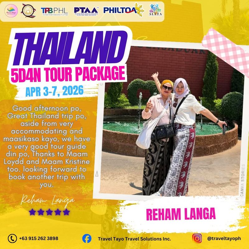 Reham Langa — 5D4N Thailand testimonial